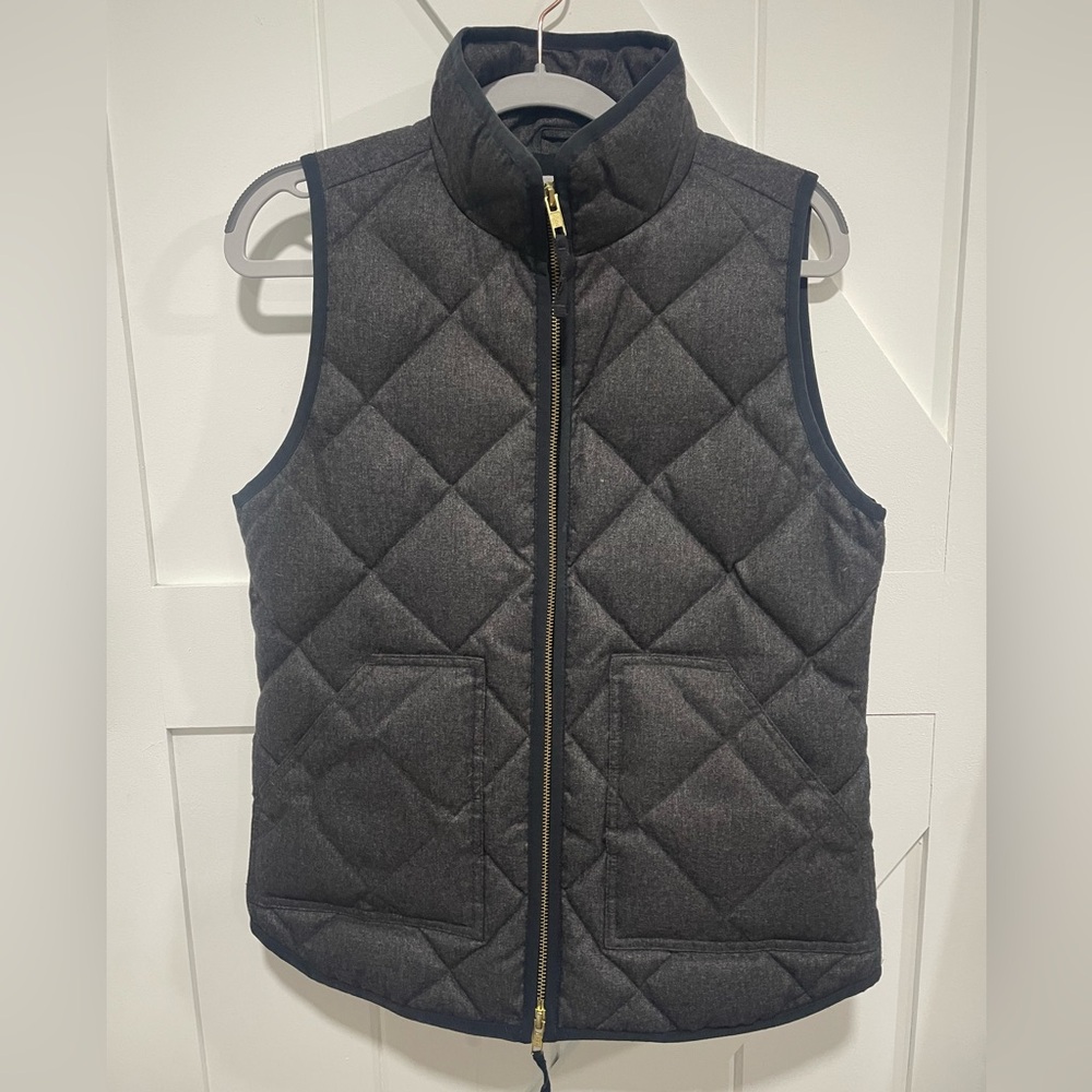 J Crew quilted vest